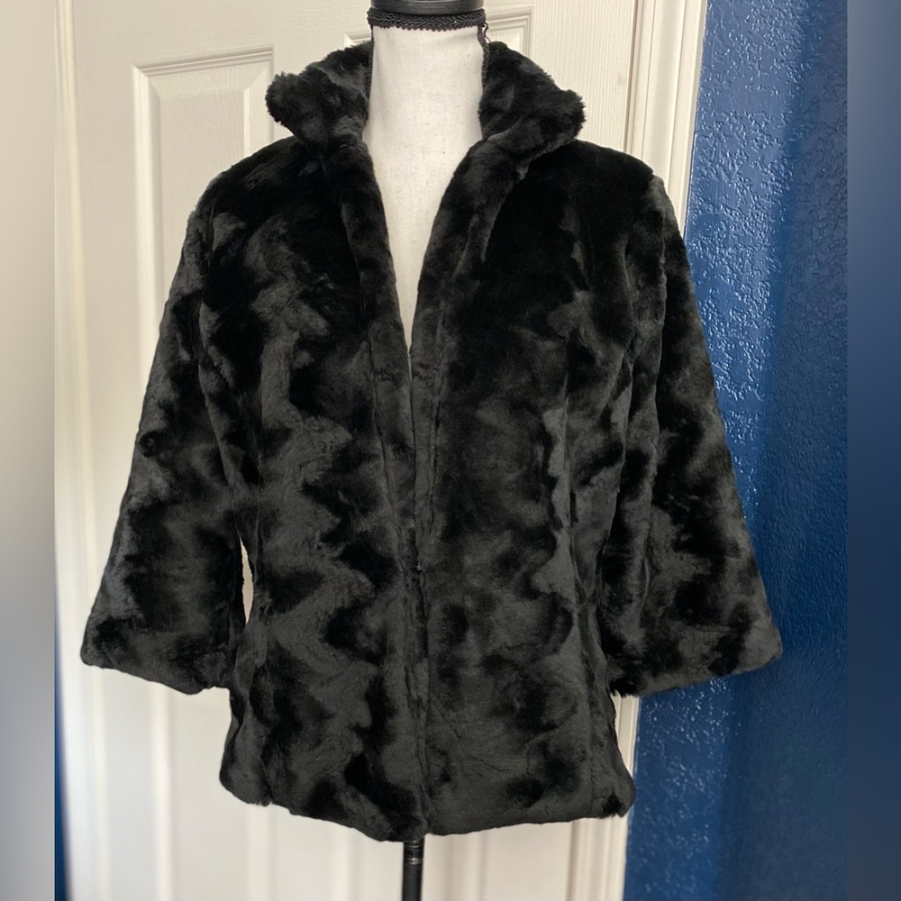 Merona Black Teddy Jacket